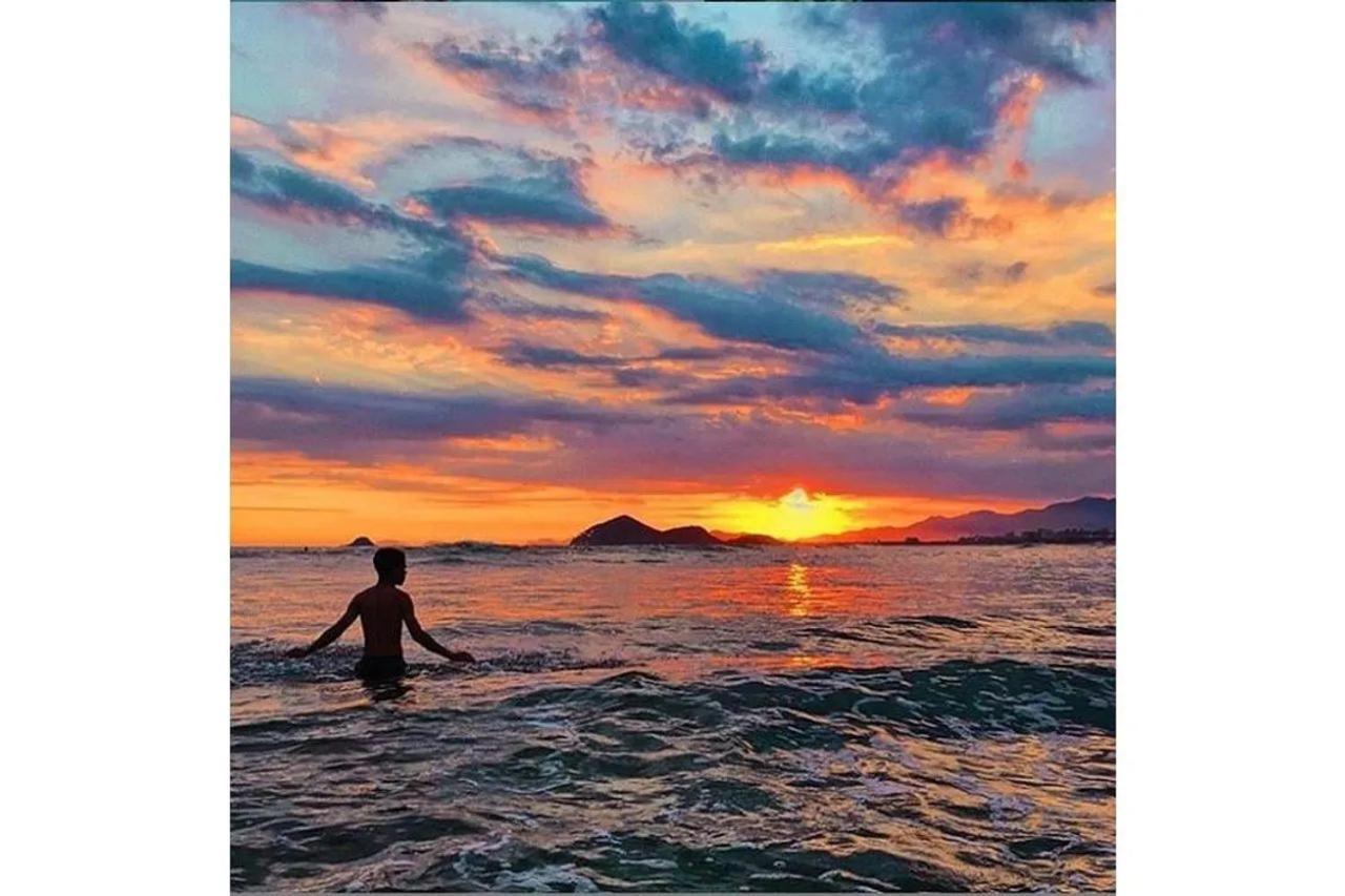 Home 49 I Apto Pe Na Areia E Piscina Aquecida Em Бертиога Экстерьер фото